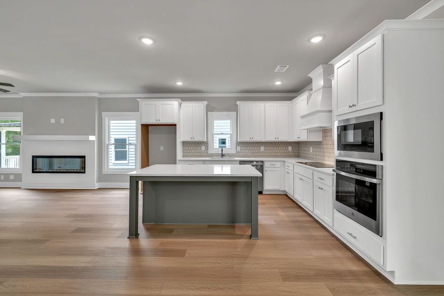 Furnished interior in a model home at East Marable Street in Monroe (Image 5).