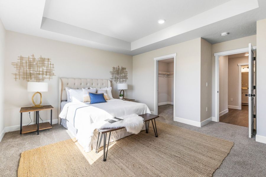 Furnished interior in a model home at McClannahan Summit in Umatilla (Image 18). Furnished interior in a model home at McClannahan Summit in Umatilla (Image 18).