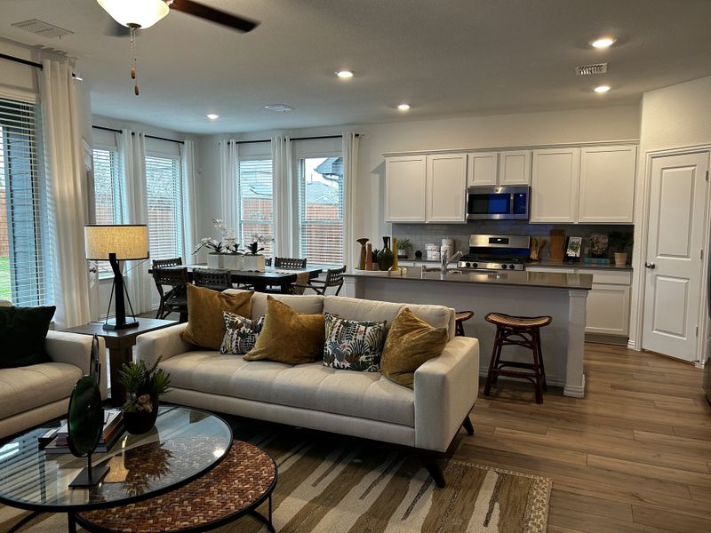 Furnished interior in a model home at Heartland: Lonestar Collection in Heartland (Image 22). Furnished interior in a model home at Heartland: Lonestar Collection in Heartland (Image 22).