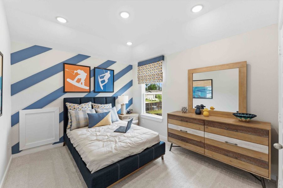 Furnished interior in a model home at Cielo in Cut and Shoot (Image 33).