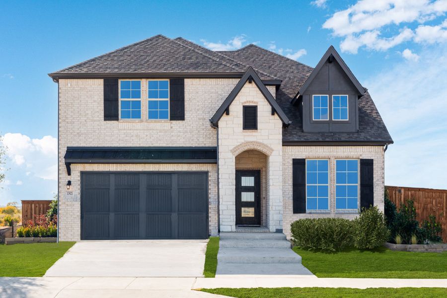 Front exterior of a home in the Goodland community, located in Midlothian, TX (Image 4).