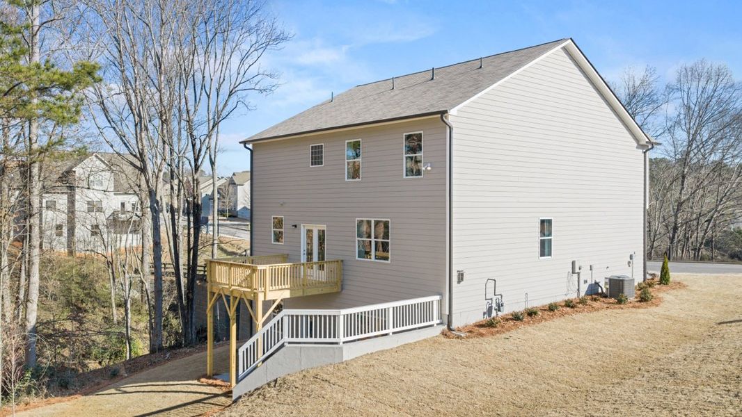 Exterior details of a home in Liberty Crossing, Braselton (Image 5).