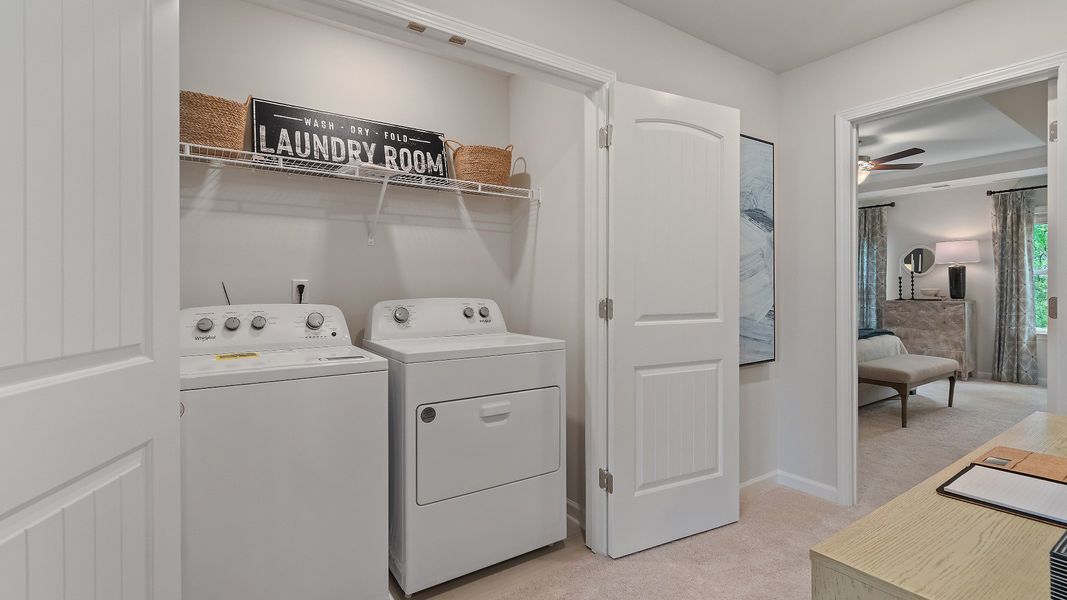 Furnished interior in a model home at Avery Landing in McDonough (Image 11). Furnished interior in a model home at Avery Landing in McDonough (Image 11).