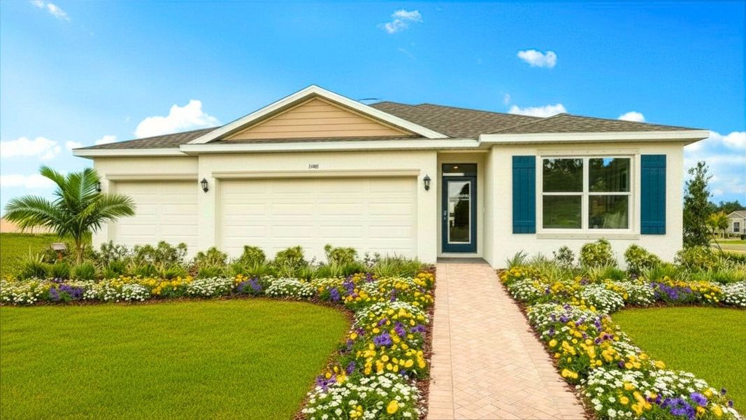 Front exterior of a home in the Summit View community, located in Dade City, FL (Image 3). Front exterior of a home in the Summit View community, located in Dade City, FL (Image 3).