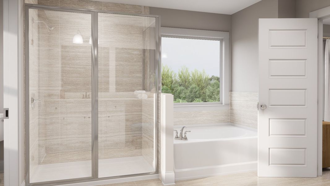 Furnished interior in a model home at Rivers Reach in Yemassee (Image 11). Furnished interior in a model home at Rivers Reach in Yemassee (Image 11).