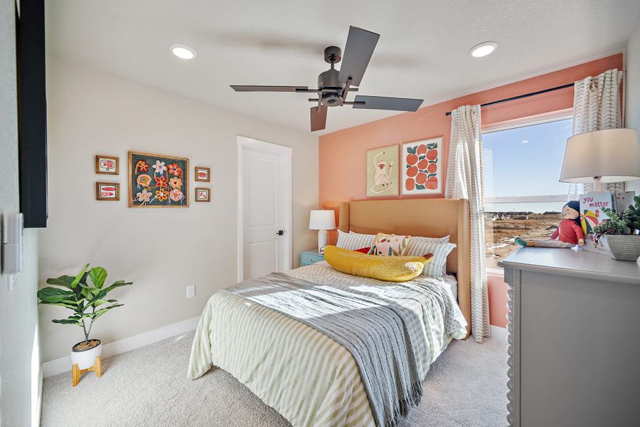 Furnished interior in a model home at Aspen Meadows-4 in Colorado Springs (Image 25).