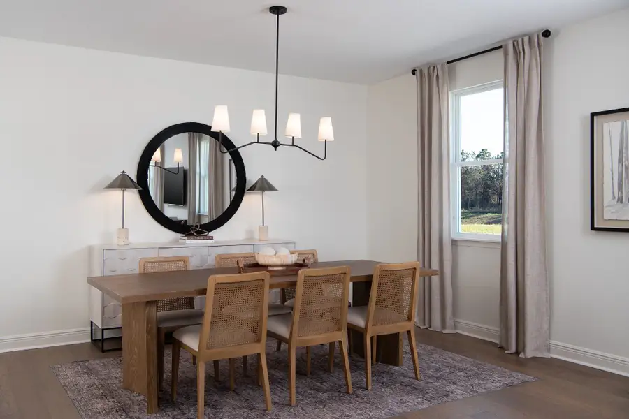 Furnished interior in a model home at Berry Bay in Wimauma (Image 5).