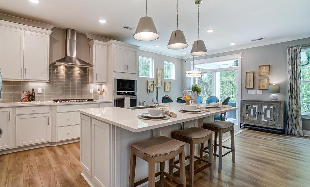 Furnished interior in a model home at Irby Glen in Spartanburg (Image 3).