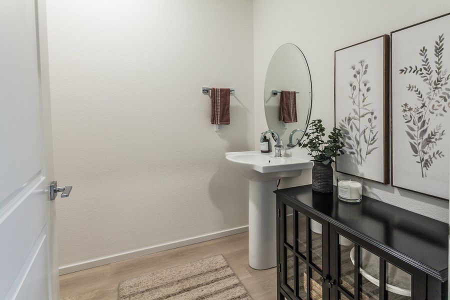 Furnished interior in a model home at Granary Trailblazer Collection - Single Family Homes in Johnstown (Image 47). Furnished interior in a model home at Granary Trailblazer Collection - Single Family Homes in Johnstown (Image 47).