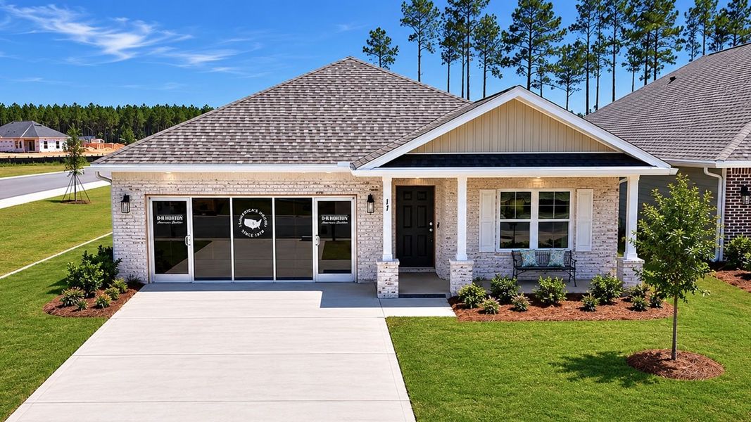 Front exterior of a home in the Ashton Park Phase III community, located in Freeport, FL (Image 4).