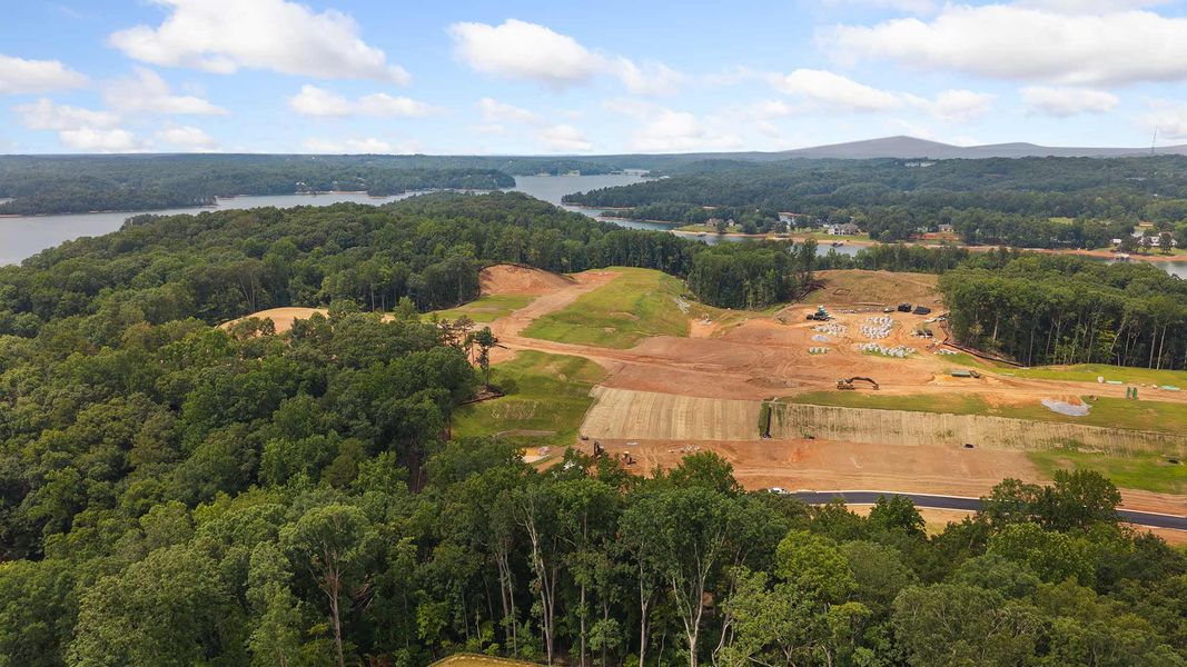 Site preparation and early development at Lanier Landing - Retreat Collection in Gainesville, GA (Image 20).
