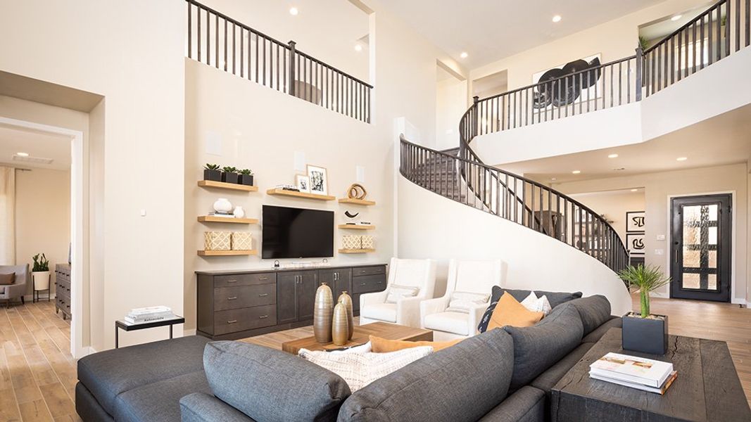 Furnished interior in a model home at Stonehaven in Glendale (Image 4). Furnished interior in a model home at Stonehaven in Glendale (Image 4).