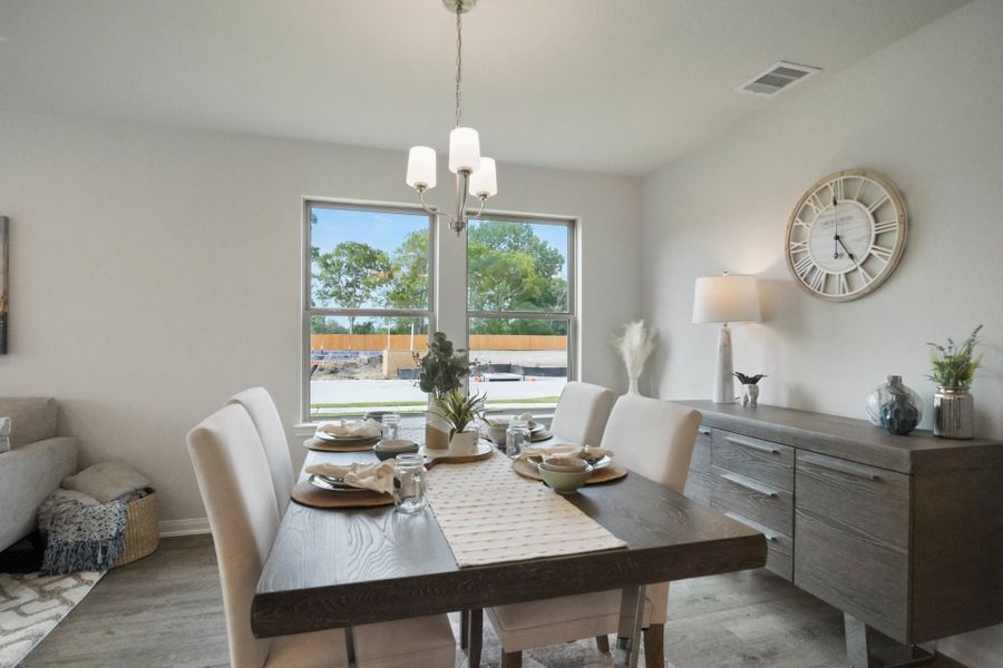 Furnished interior in a model home at The Villages at Westpointe in Dayton (Image 16). Furnished interior in a model home at The Villages at Westpointe in Dayton (Image 16).