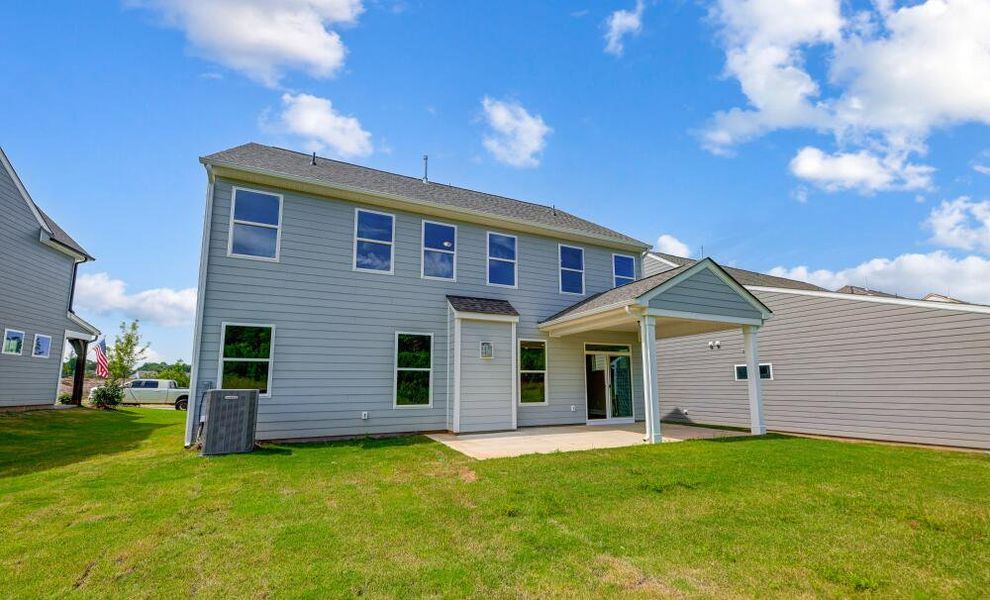Front exterior of a home in the SpringLake community, located in York, SC (Image 2). Front exterior of a home in the SpringLake community, located in York, SC (Image 2).