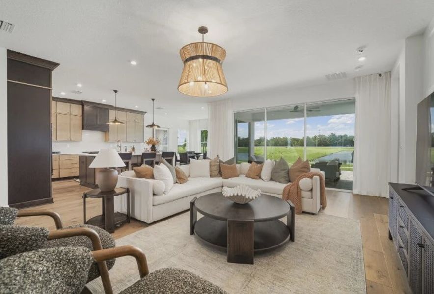 Furnished interior in a model home at Southwind in Plant City (Image 18). Furnished interior in a model home at Southwind in Plant City (Image 18).
