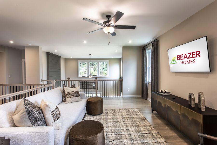 Furnished interior in a model home at Heirloom Landing in Auburn (Image 10).