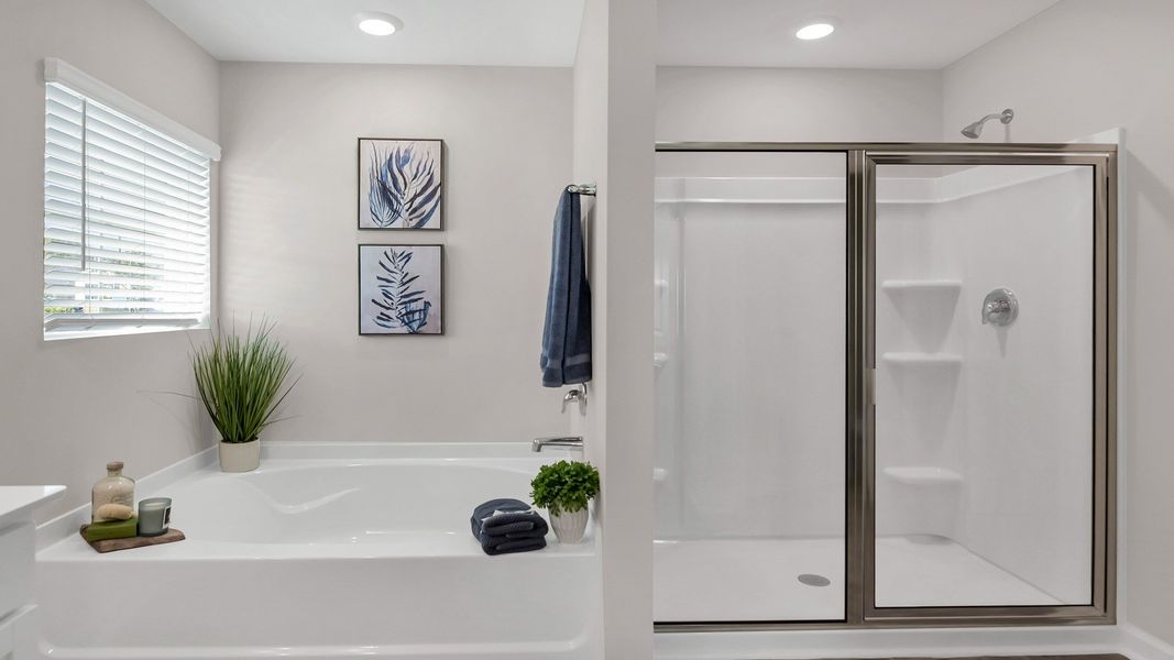 Furnished interior in a model home at Gates Village in Lugoff (Image 6).