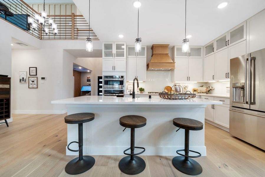 Furnished interior in a model home at Sunterra in Katy (Image 25). Furnished interior in a model home at Sunterra in Katy (Image 25).