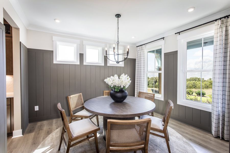 Furnished interior in a model home at Acacia in Cumming (Image 7).