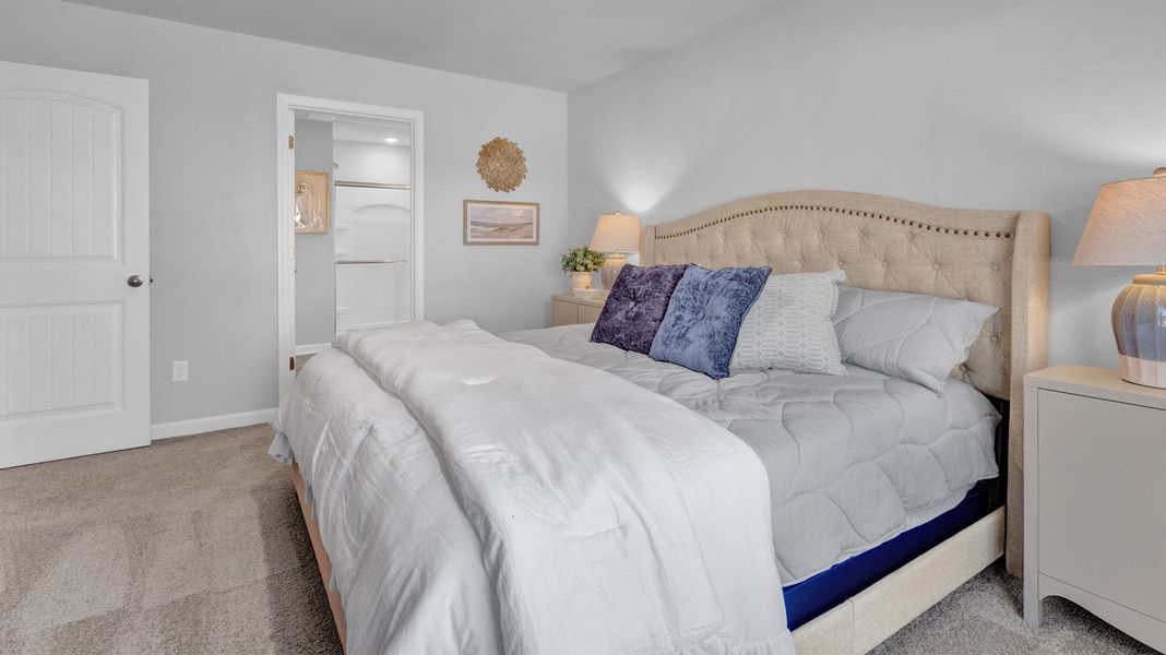 Furnished interior in a model home at Riggs Pointe in Millington (Image 21).