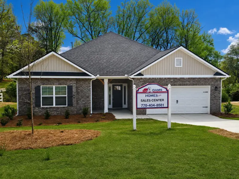 Front exterior of a home in the Scarlett Place community, located in Bowdon, GA (Image 2). Front exterior of a home in the Scarlett Place community, located in Bowdon, GA (Image 2).