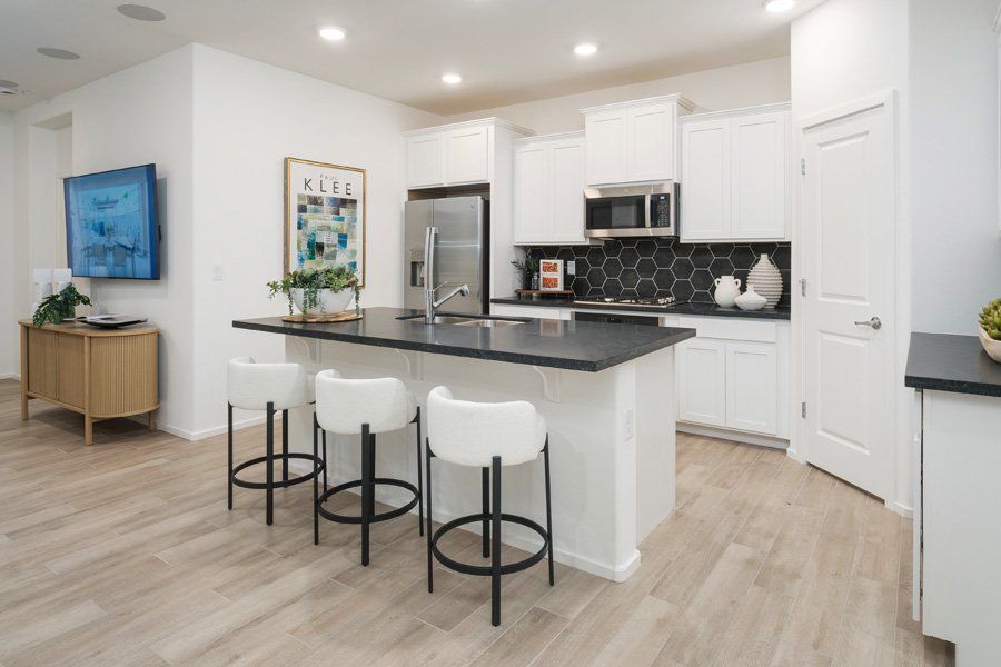 Furnished interior in a model home at Laveen Vistas III in Laveen (Image 11). Furnished interior in a model home at Laveen Vistas III in Laveen (Image 11).
