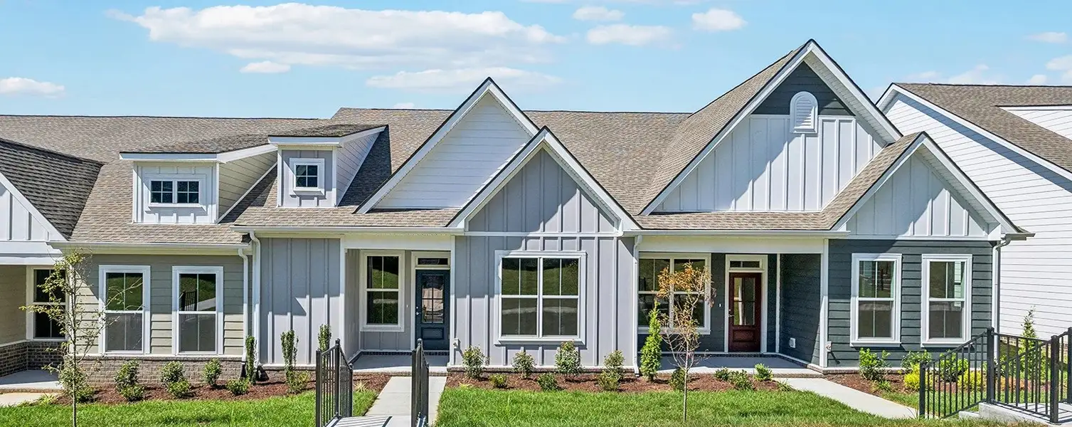 Front exterior of a home in the Stewart's Glen | 55+ Community community, located in Smyrna, TN (Image 3).