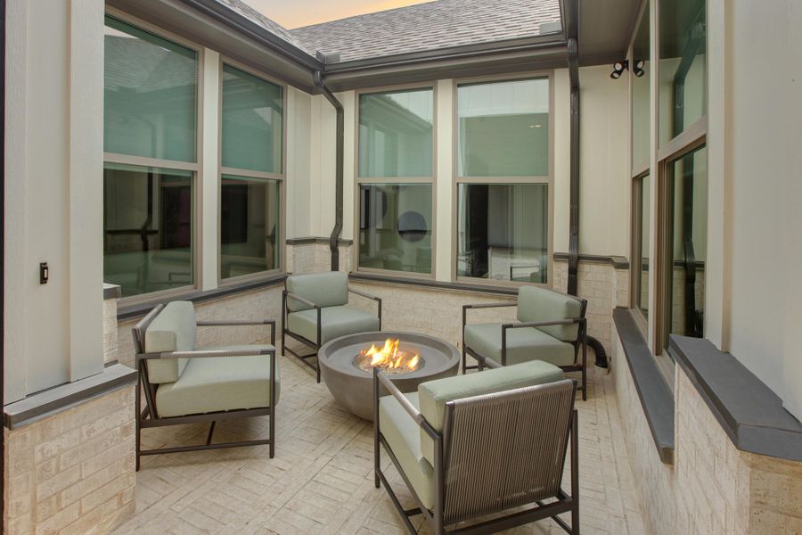 The Grandview Outdoor Living Area