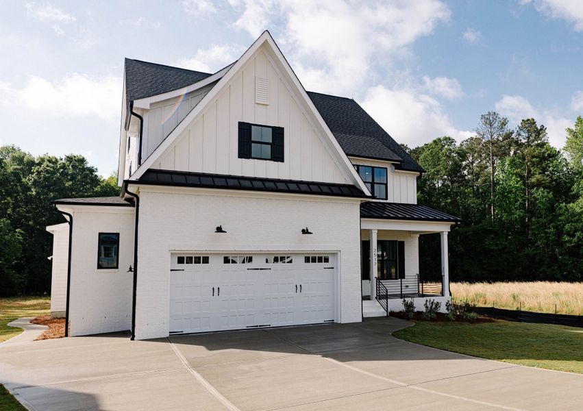 Front exterior of a home in the Forest Bluff Estates community, located in Fuquay Varina, NC (Image 14). Front exterior of a home in the Forest Bluff Estates community, located in Fuquay Varina, NC (Image 14).