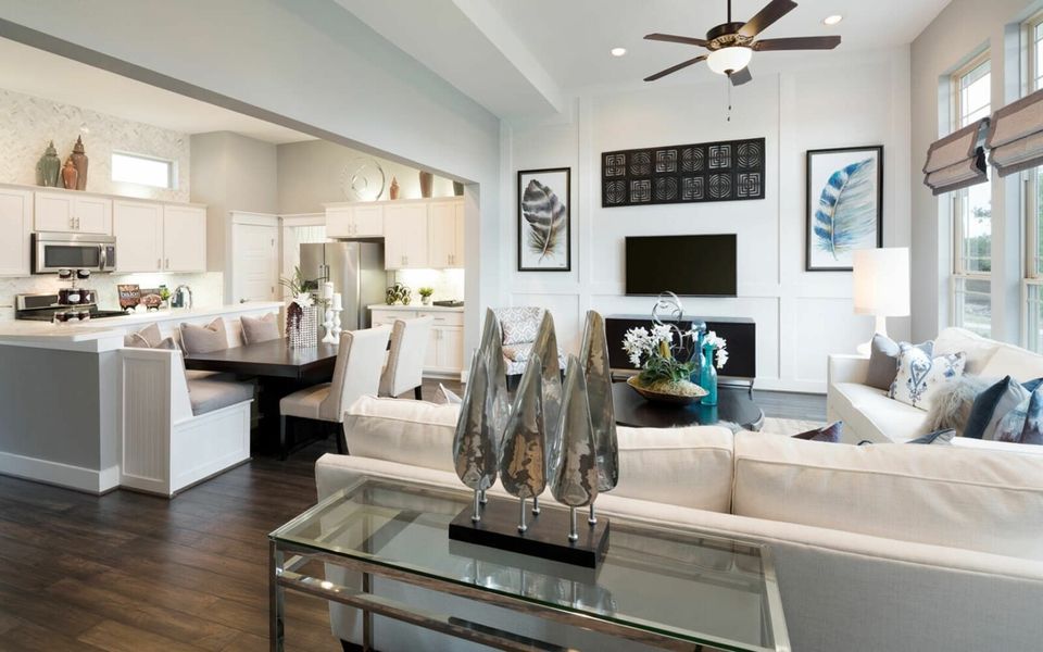 Image 4 of the Cottages at Crystal Falls community in Leander, TX.