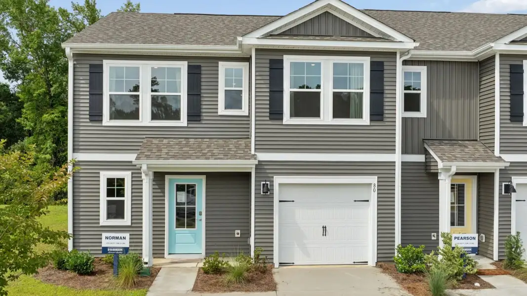 Front exterior of a home in the The Willows at Blake Farm EXP community, located in Wilmington, NC (Image 27). Front exterior of a home in the The Willows at Blake Farm EXP community, located in Wilmington, NC (Image 27).