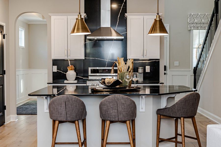 Furnished interior in a model home at Sandy Springs in Aberdeen (Image 7).