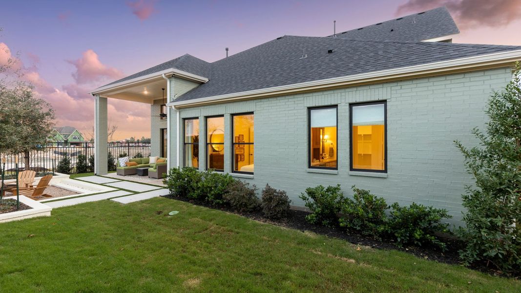 Exterior details of a home in The Reserve at Watters, Allen (Image 7).