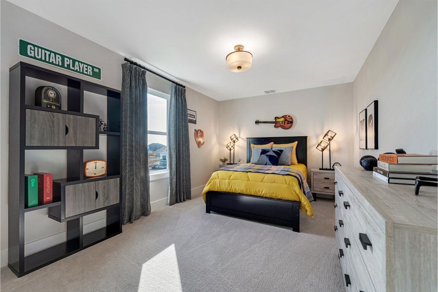 Furnished interior in a model home at Megan's Landing in Castroville (Image 37). Furnished interior in a model home at Megan's Landing in Castroville (Image 37).