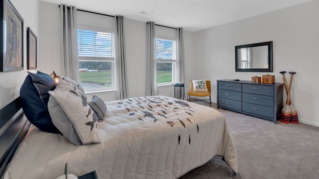 Furnished interior in a model home at Mary's Pointe in Clinton (Image 32). Furnished interior in a model home at Mary's Pointe in Clinton (Image 32).