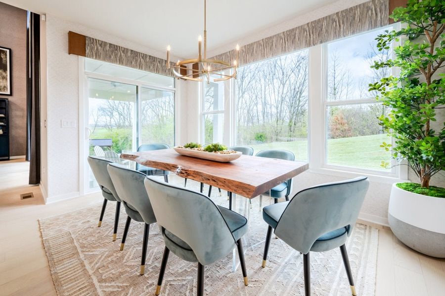Furnished interior in a model home at Governor’s Preserve in Canton (Image 33). Furnished interior in a model home at Governor’s Preserve in Canton (Image 33).