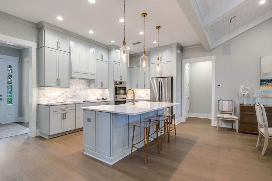 Furnished interior in a model home at Ocean Ridge in St. Augustine Beach (Image 16).