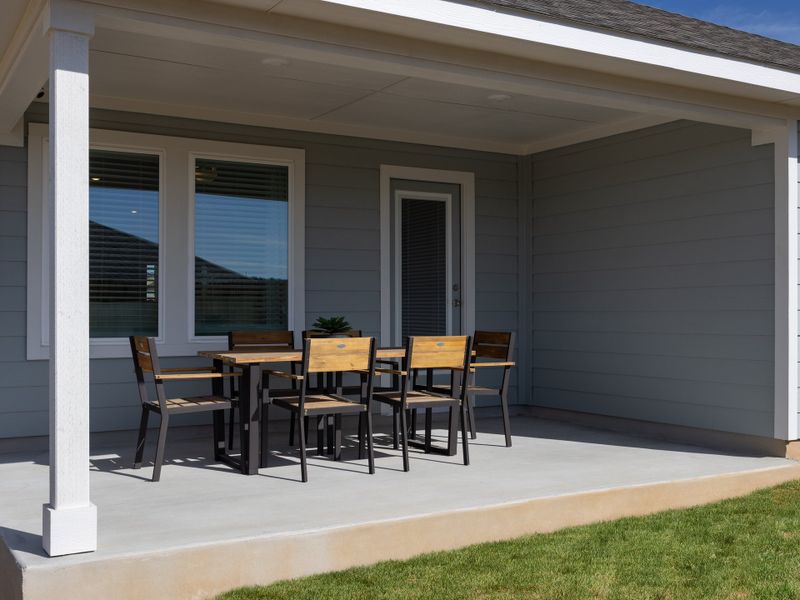 Exterior details of a home in Creekfall, Burnet (Image 4). Exterior details of a home in Creekfall, Burnet (Image 4).