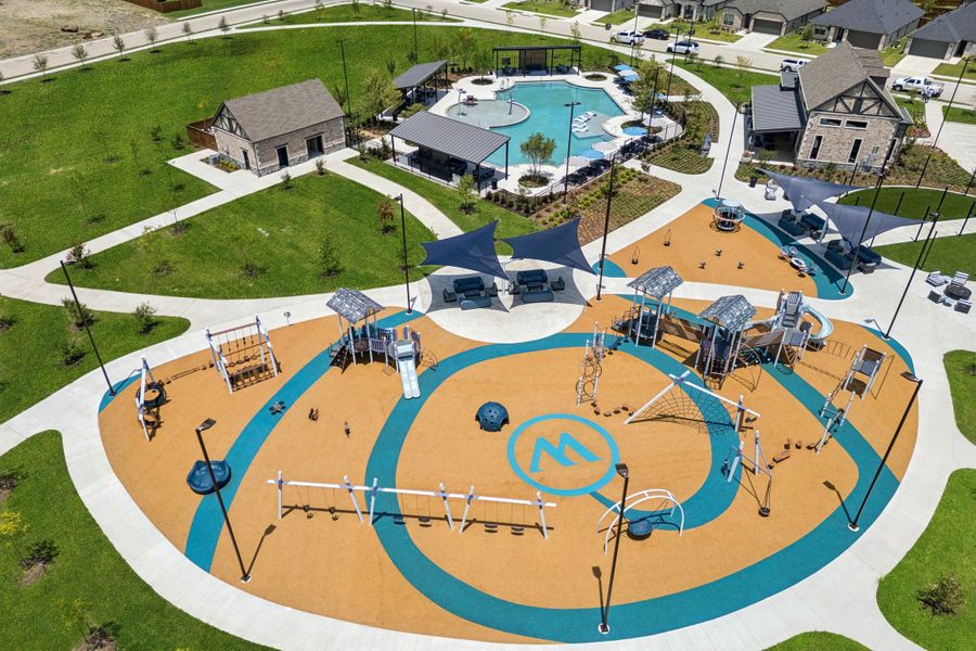Large playground with options for everyone