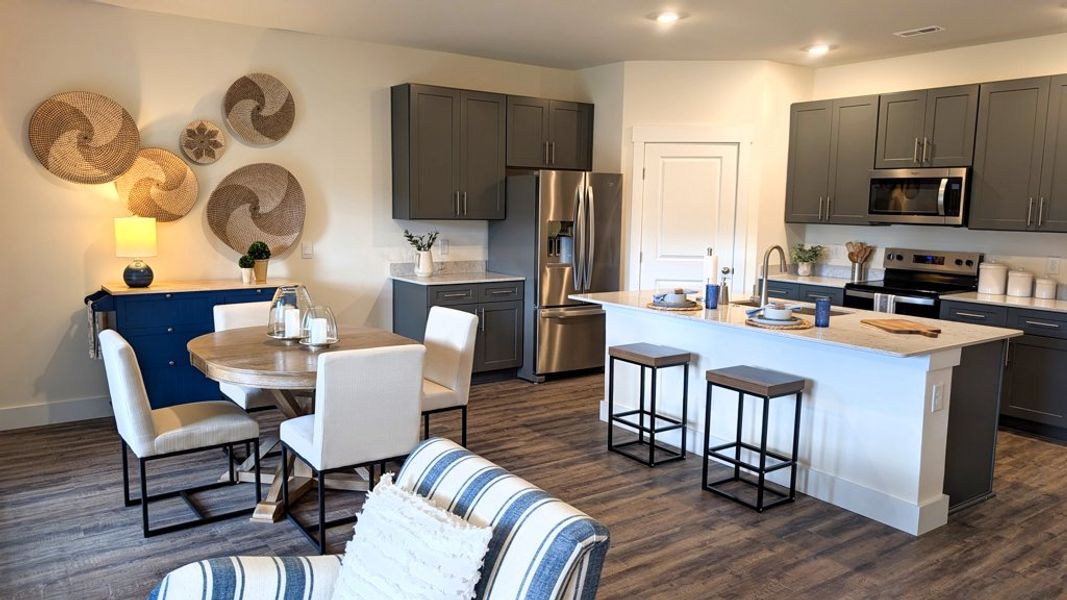 Furnished interior in a model home at Saint Andrews Garth in Kingsport (Image 7).