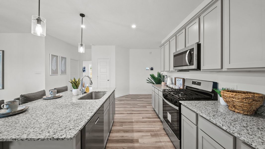 Furnished interior in a model home at Reserve at Mallard Lakes in Orange (Image 6). Furnished interior in a model home at Reserve at Mallard Lakes in Orange (Image 6).