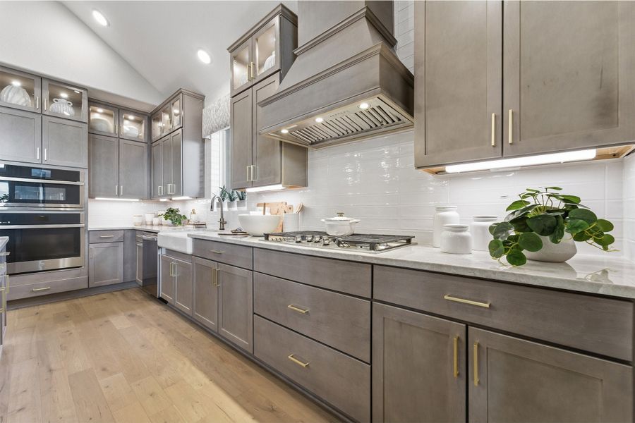 Furnished interior in a model home at Ashland in Angleton (Image 25).