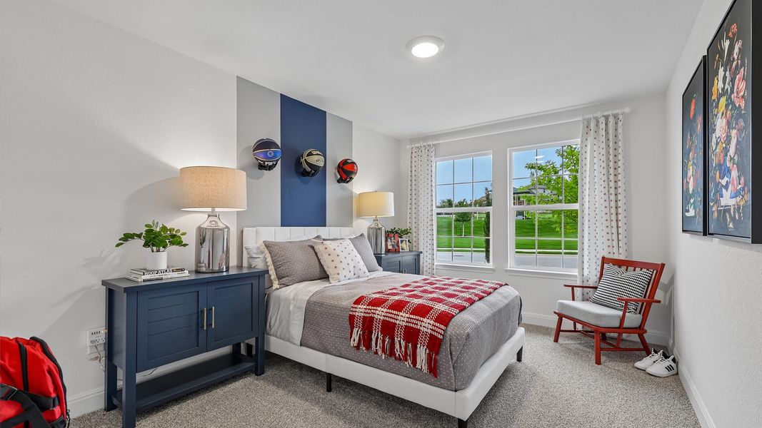 Furnished interior in a model home at Riverview in Georgetown (Image 35). Furnished interior in a model home at Riverview in Georgetown (Image 35).