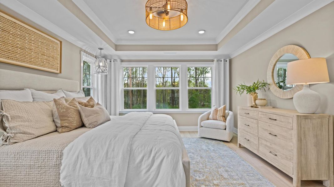 Furnished interior in a model home at Provisions at Courtland in Sanford (Image 40). Furnished interior in a model home at Provisions at Courtland in Sanford (Image 40).
