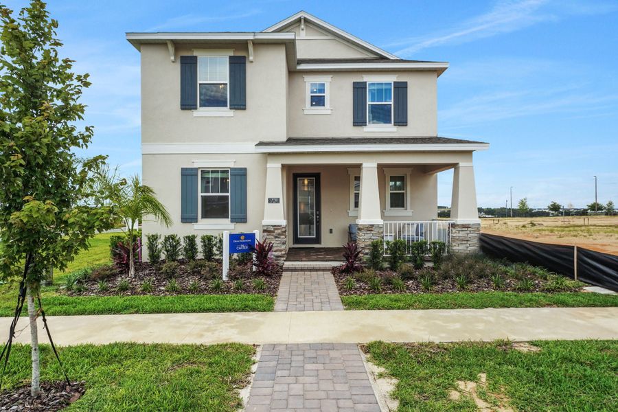 Front exterior of a home in the Hamlin Meadows community, located in Winter Garden, FL (Image 7).
