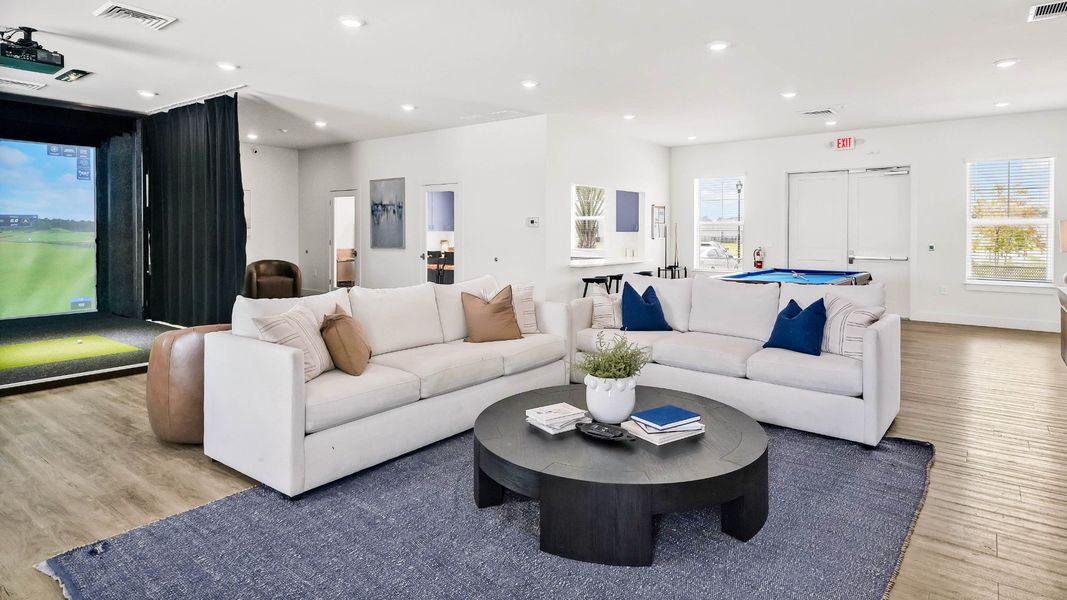 Furnished interior in a model home at Sidbury Station in Castle Hayne (Image 35). Furnished interior in a model home at Sidbury Station in Castle Hayne (Image 35).