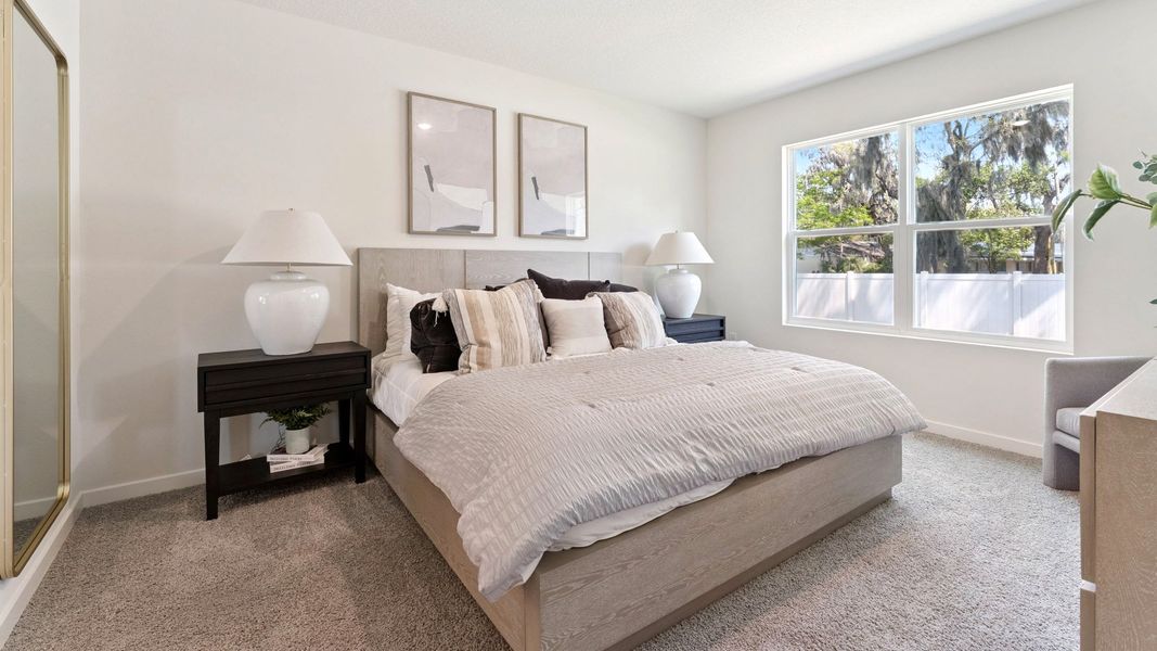 Furnished interior in a model home at Harmony West in St. Cloud (Image 8).