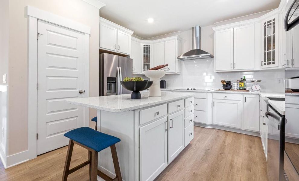 Furnished interior in a model home at Castlewood in Archer Lodge (Image 22). Furnished interior in a model home at Castlewood in Archer Lodge (Image 22).