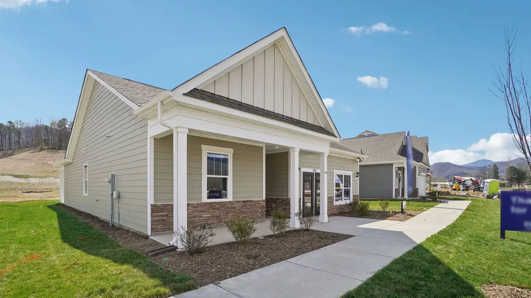 Front exterior of a home in the Valley View community, located in Waynesville, NC (Image 2). Front exterior of a home in the Valley View community, located in Waynesville, NC (Image 2).