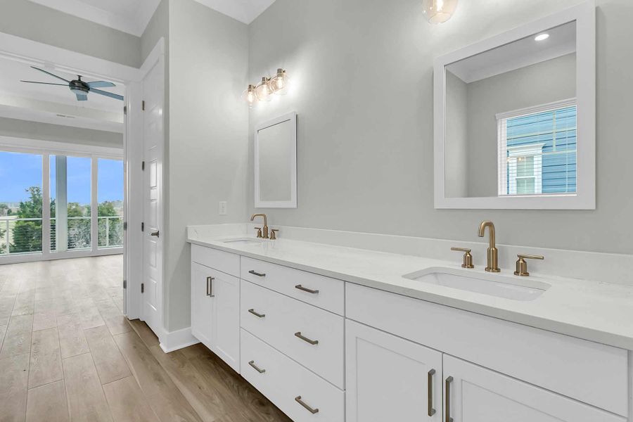 Furnished interior in a model home at Discover Series – Elevate in Mount Pleasant (Image 9).